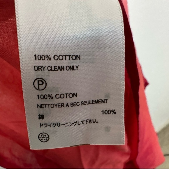 Tommy Bahama Womens V-Neck Maxi Dress Sz Small Ombre Pink Red Sleeveless Lined - Picture 8 of 9